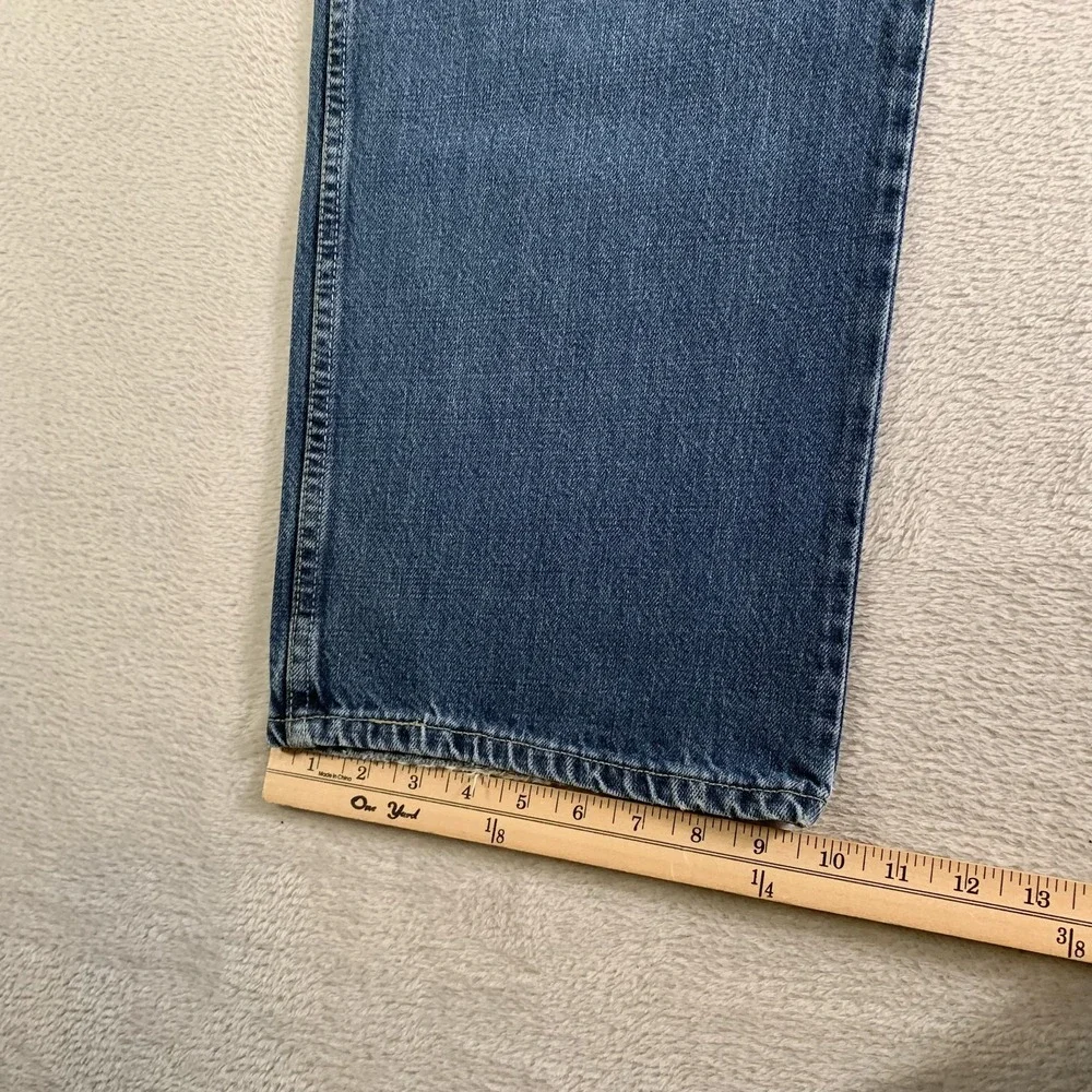 Vintage Levis 529 Jeans Men 38x34 (Tag 36x34) Blue Low Rise Straight Medium Wash